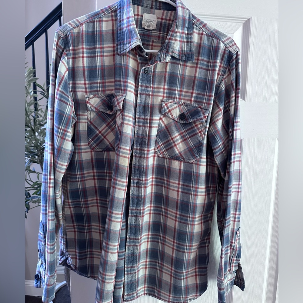 Lands' End Flannel Shirt